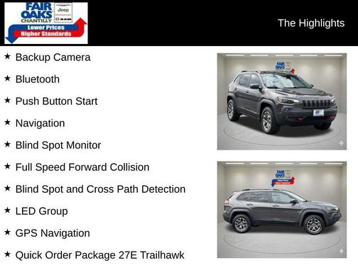 Granite Crystal Clearcoat Metallic 2021 Jeep Cherokee Trailhawk