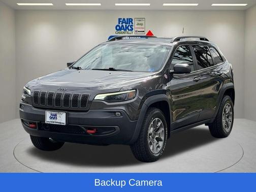 Granite Crystal Clearcoat Metallic 2021 Jeep Cherokee Trailhawk
