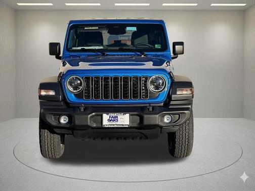 Hydro Blue Pearl 2026 Jeep Wrangler Sport