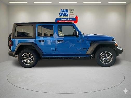 Hydro Blue Pearl 2026 Jeep Wrangler Sport