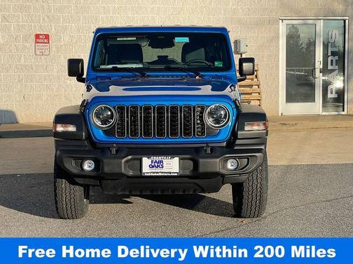 Hydro Blue Pearl 2026 Jeep Wrangler Sport