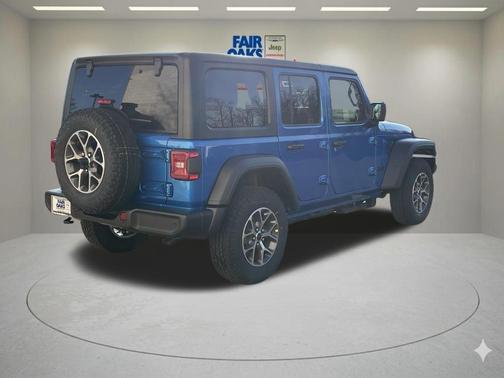 Hydro Blue Pearl 2026 Jeep Wrangler Sport