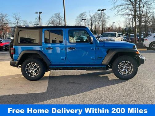 Hydro Blue Pearl 2026 Jeep Wrangler Sport