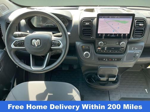 Bright White Clearcoat 2024 RAM ProMaster 3500 Delivery Van BEV Super High Roof