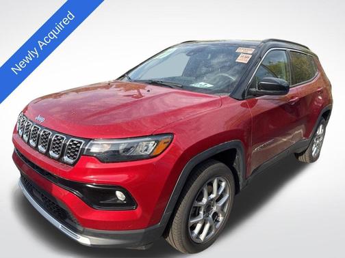 Red 2025 Jeep Compass Limited
