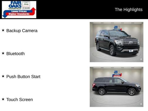 Black Metallic 2021 Ford Expedition XLT