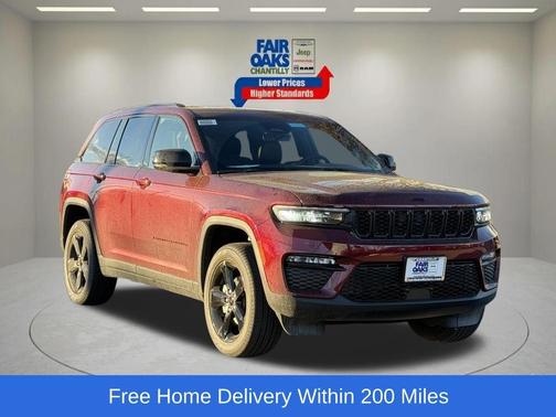 Velvet Red Pearlcoat 2025 Jeep Grand Cherokee Limited
