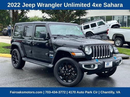 2022 Jeep Wrangler Unlimited 4xe Sahara