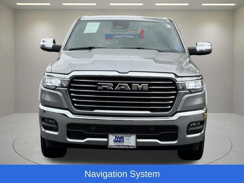 Billet Silver Metallic Clearcoat 2025 RAM 1500 Laramie