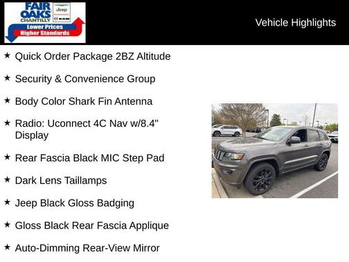 2020 Jeep Grand Cherokee Altitude
