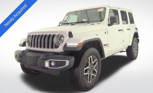 Bright White Clearcoat 2025 Jeep Wrangler Sahara