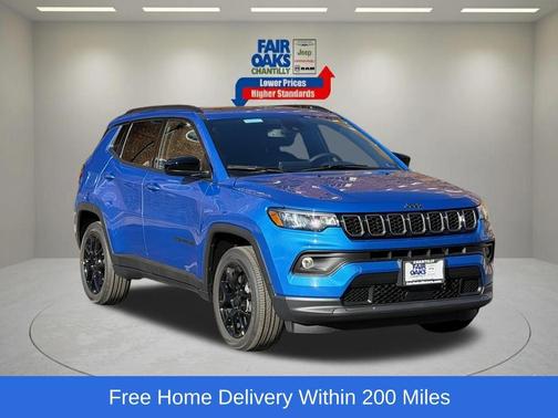 Hydro Blue Pearlcoat 2026 Jeep Compass Latitude