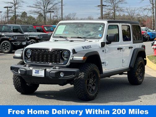 Bright White Clearcoat 2025 Jeep Wrangler 4xe Sport