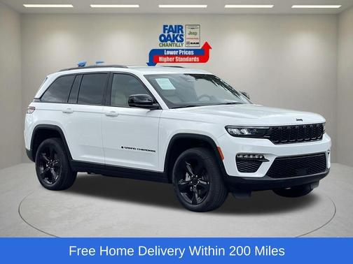 Bright White Clearcoat 2024 Jeep Grand Cherokee Limited