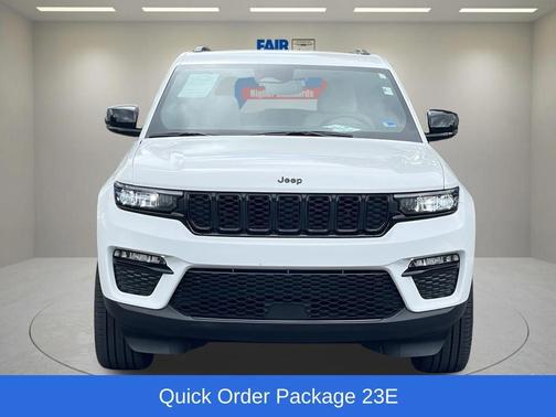 Bright White Clearcoat 2024 Jeep Grand Cherokee Limited