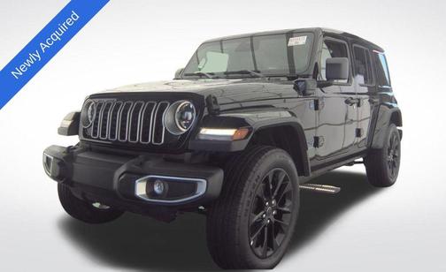 Black Clearcoat 2025 Jeep Wrangler 4xe Sahara