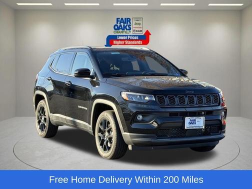 Diamond Black 2026 Jeep Compass Latitude