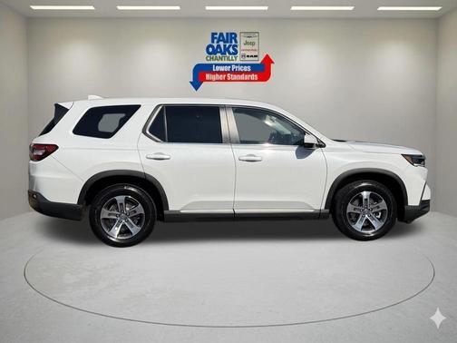 Platinum White Pearl 2025 Honda Pilot EX-L