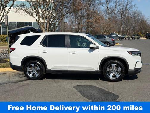 Platinum White Pearl 2025 Honda Pilot EX-L