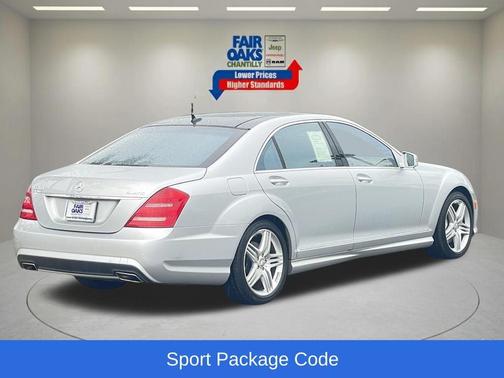 Iridium Silver Metallic 2013 Mercedes-Benz S-Class S 550 4MATIC