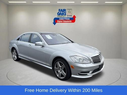 Iridium Silver Metallic 2013 Mercedes-Benz S-Class S 550 4MATIC