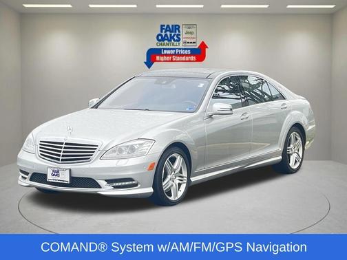 Iridium Silver Metallic 2013 Mercedes-Benz S-Class S 550 4MATIC