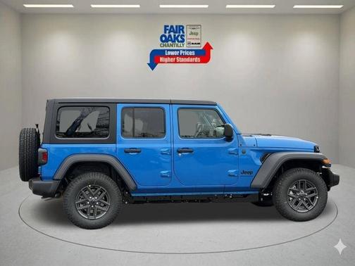 Hydro Blue Pearl 2026 Jeep Wrangler Sport