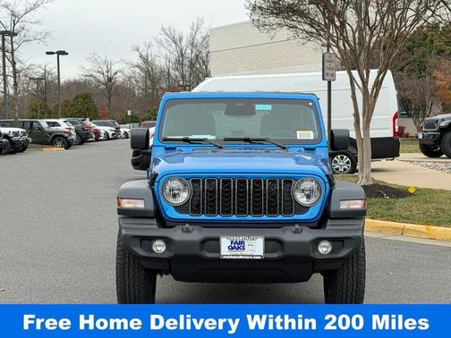 Hydro Blue Pearl 2026 Jeep Wrangler Sport
