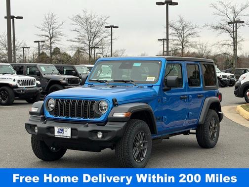 Hydro Blue Pearl 2026 Jeep Wrangler Sport