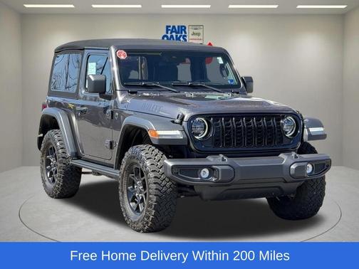 Granite Crystal Clearcoat Metallic 2024 Jeep Wrangler Sport