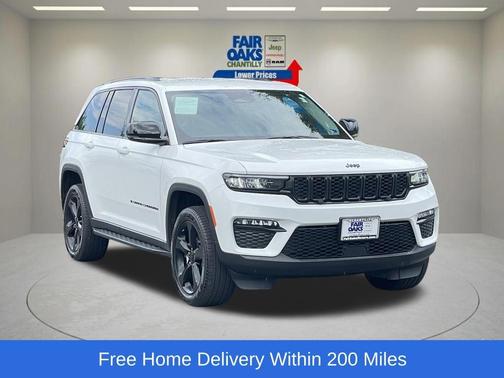 Bright White Clearcoat 2023 Jeep Grand Cherokee Limited