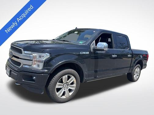 Shadow Black 2018 Ford F-150 Platinum
