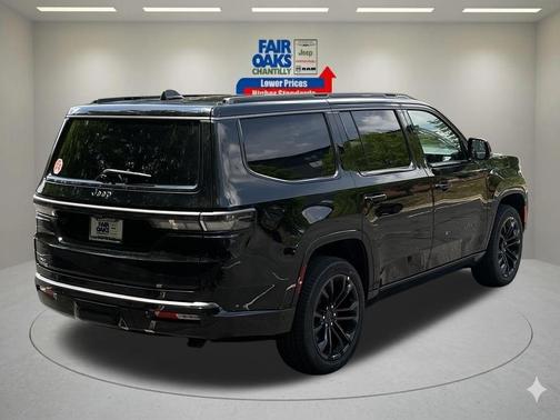 Gloss Black 2026 Jeep Grand Wagoneer Summit Obsidian