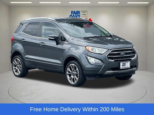 Smoke Metallic 2020 Ford EcoSport Titanium