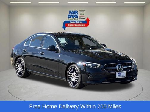 Obsidian Black Metallic 2025 Mercedes-Benz C-Class C 300 4MATIC