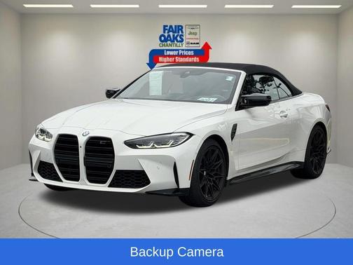 Alpine White 2022 BMW M4 Competition xDrive