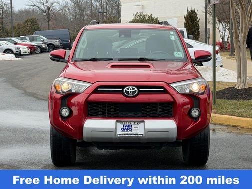 Red 2020 Toyota 4Runner Sport