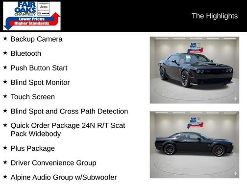 Pitch Black Clearcoat 2020 Dodge Challenger R/T Scat Pack