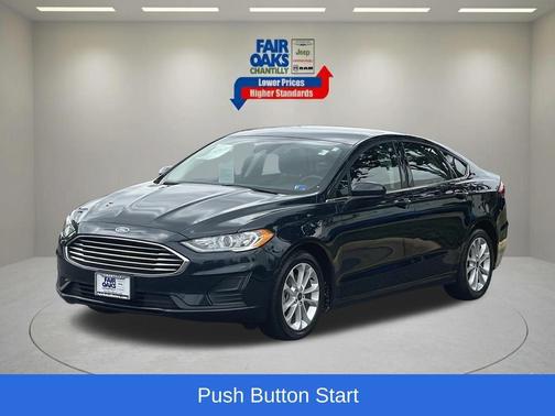 Blue Metallic 2020 Ford Fusion Hybrid SE