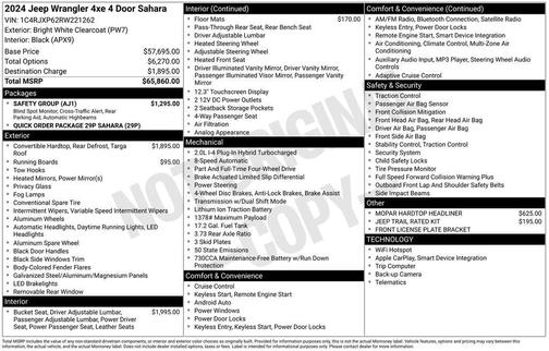 2024 Jeep Wrangler 4xe Sahara