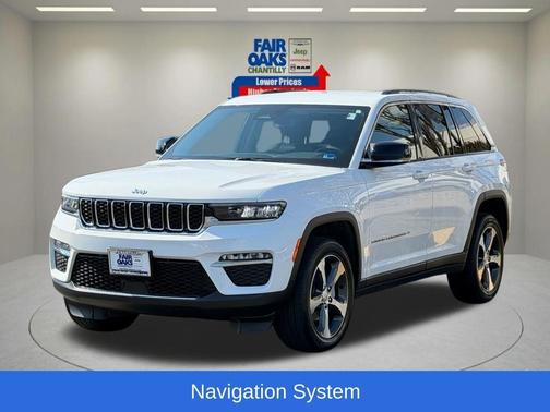 Bright White Clearcoat 2023 Jeep Grand Cherokee Limited