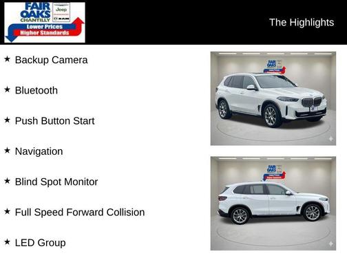 Alpine White 2025 BMW X5 PHEV xDrive50e