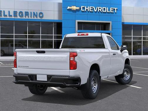 Summit White 2026 Chevrolet Silverado 1500 WT