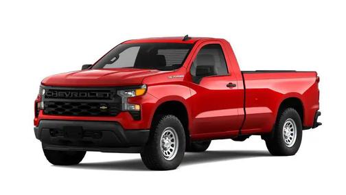 Red Hot 2026 Chevrolet Silverado 1500 WT