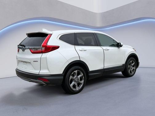 White 2019 Honda CR-V EX