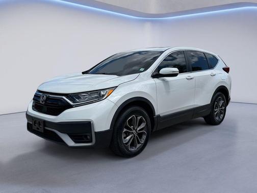 Platinum White Pearl 2020 Honda CR-V EX