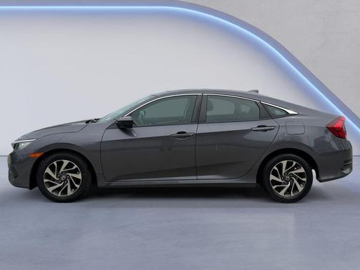Modern Steel Metallic 2017 Honda Civic EX