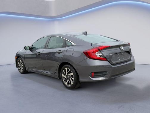 Modern Steel Metallic 2017 Honda Civic EX