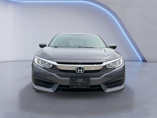 Modern Steel Metallic 2017 Honda Civic EX