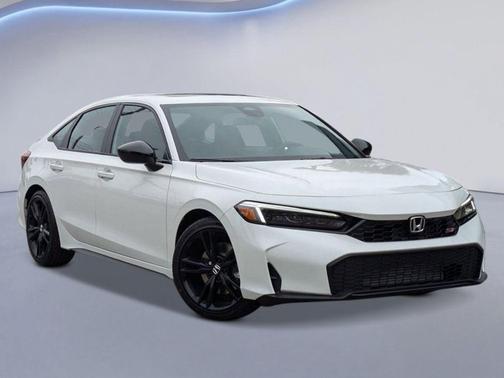 Platinum White Pearl 2026 Honda Civic Si Base